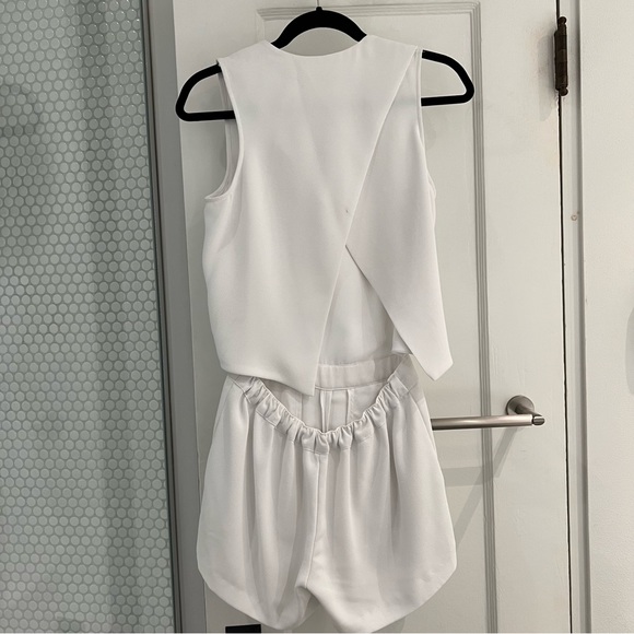 Club Monaco White Romper - Picture 2 of 3